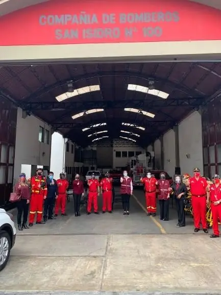 Acción social a favor de los bomberos de provincias - 2021