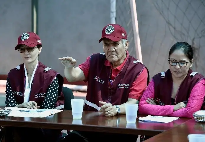 Cierre de la jornada de capacitacion de voluntarios